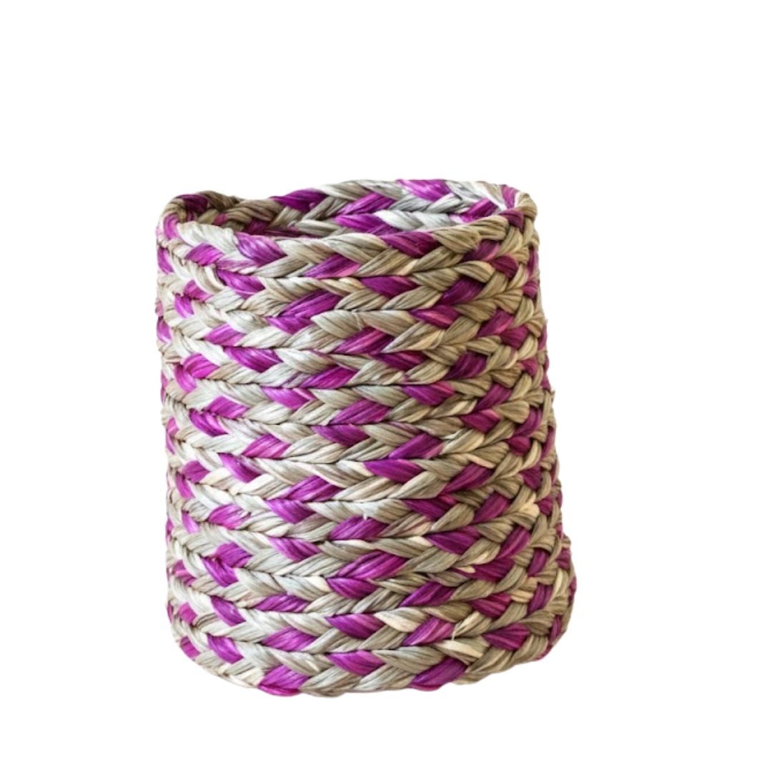 Handwoven Grass Basket